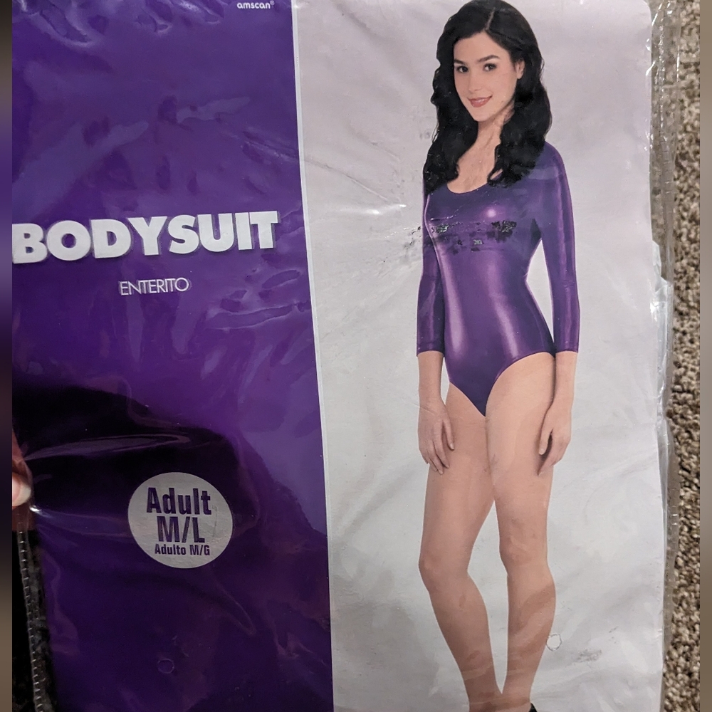 Women's Purple Bodysuit Costume